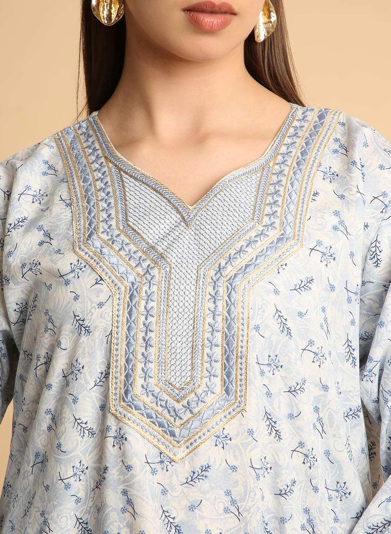 HANA & SARA Elegant Long Arabic Jalabiya Perfect for Formal Gatherings - Image 3